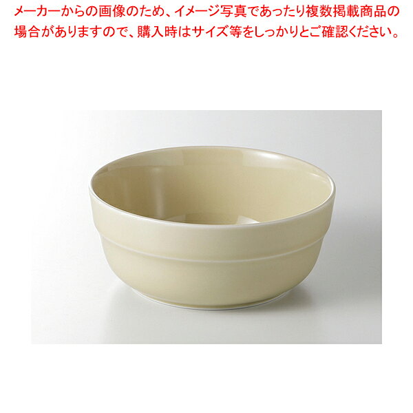 【38K321-02】アイボリー 13cmボウル(re食器)【メイチョー】