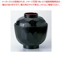 295cc 耐熱亀甲小吸椀 黒天朱 37C464-18【メイチョー】