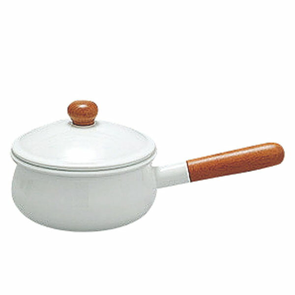 野田琺瑯 琺瑯ポーチカ ソースパン 15cm PO-15S【メイチョー】