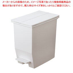 棚下で使えるペダルダストボックス 35L グレー リス【メイチョー】