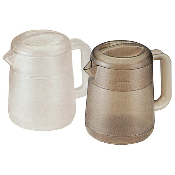 BK　リトルピッチャー丸型　1.3L　ブラウン HF-625【メイチョー】