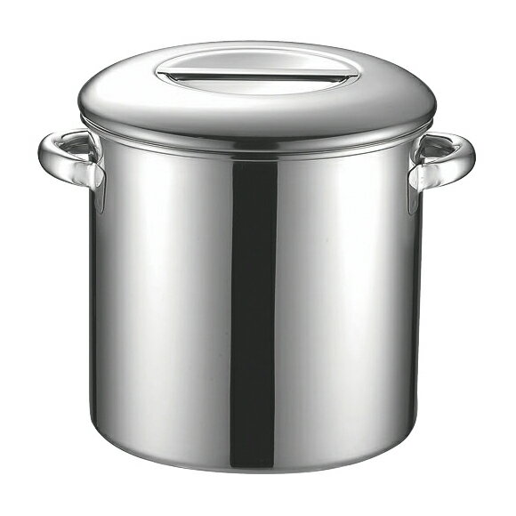 18-8　内蓋式キッチンポット　24cm　(手付) 72024【メイチョー】