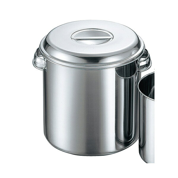 モリブデン　キッチンポット　目盛付　33cm　手付 (深型)【メイチョー】