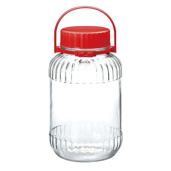 I-71805 ガラス 果実酒びん 5L(7号)【メイチョー】