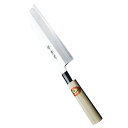 堺孝行 霞研 鎌形薄刃 210mm 6055【メイチョー】
