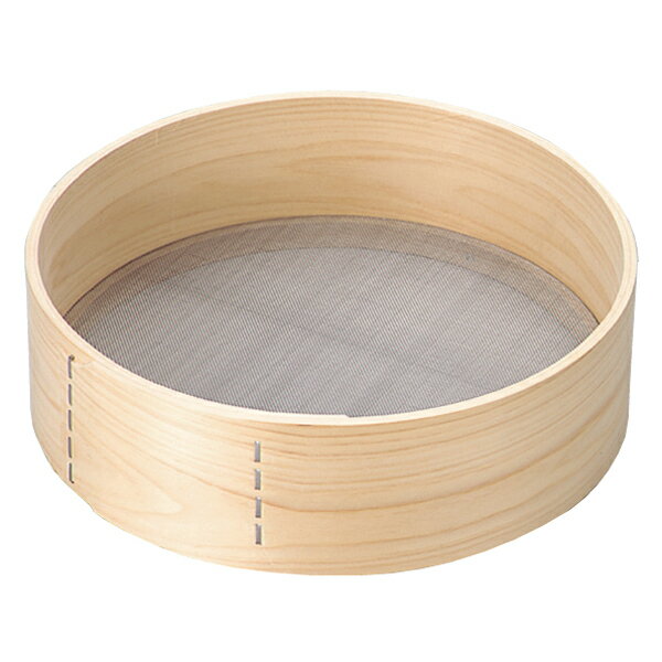 木枠　粉フルイ　(24メッシュ)　尺1【メイチョー】