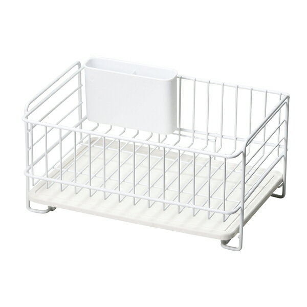 スキット 珪藻土トレー水切りバスケット（ミニ）(ホワイト)【メイチョー】