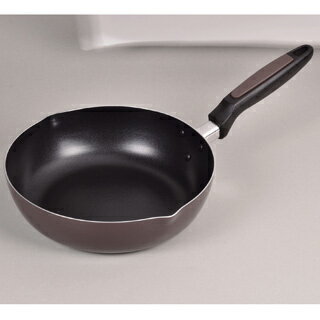 パール金属 ニューチャコ ふっ素加工IH対応深型フライパン24cm HB-1662【ih フライパン ih用 フライパン ih専用 フライパン ih 人気 フライパン 業務用 クッキングヒーターフライパン】 [TG99]【メイチョー】