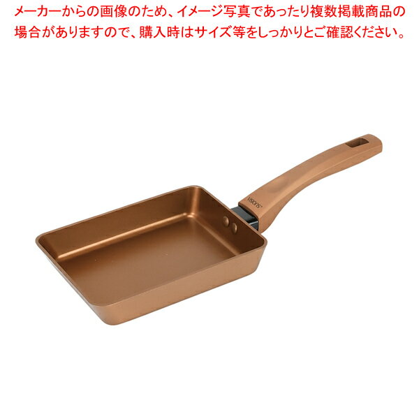 VISIONS GOLD Coating IH対応エッグパン13×18cm【メイチョー】