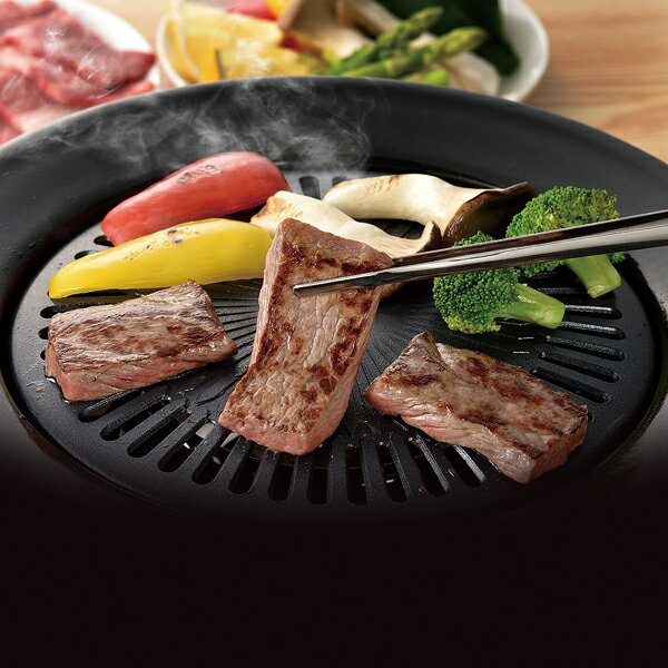 ふっ素樹脂加工丸型焼肉グリル32cm 【メイチョー】 3