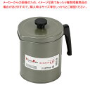 商品の仕様●製品サイズ(mm):幅190×奥行135×高さ175●重量(g):251●容量:1.2L●材質:本体・ふた・受け皿/鉄(シリコーン樹脂塗装ふっ素樹脂含有)、こし部ワク部/鉄(シリコーン樹脂塗装ふっ素樹脂含有)、アミ部/ステンレス...