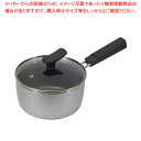 チーノ ふっ素加工IH対応ガラス蓋付片手鍋16cm 【メイチョー】