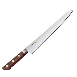 商品概要●商品名:堺孝行 青二鋼 筋引包丁 24cm●刃渡:240mm●日本鋼の最高峰、安来青紙2号を使用し、鋭い切れ味が長持ちする包丁です。※刃物類の金属製品は水洗いをした後、濡れたままで放置すると錆や水アカが発生しますので使用後はふきん等で水気を取り、風通しの良いところで乾燥させて下さい。●商品名:堺孝行 青二鋼 筋引包丁 24cm●刃渡:240mm●日本鋼の最高峰、安来青紙2号を使用し、鋭い切れ味が長持ちする包丁です。※刃物類の金属製品は水洗いをした後、濡れたままで放置すると錆や水アカが発生しますので使用後はふきん等で水気を取り、風通しの良いところで乾燥させて下さい。◆関連ジャンル厨房用品&nbsp;›&nbsp;料理道具&nbsp;›&nbsp;包丁・砥石・まな板&nbsp;›&nbsp;包丁　堺孝行●商品名:堺孝行 青二鋼 筋引包丁 24cm●刃渡:240mm●日本鋼の最高峰、安来青紙2号を使用し、鋭い切れ味が長持ちする包丁です。※刃物類の金属製品は水洗いをした後、濡れたままで放置すると錆や水アカが発生しますので使用後はふきん等で水気を取り、風通しの良いところで乾燥させて下さい。◆関連ジャンル厨房用品&nbsp;›&nbsp;料理道具&nbsp;›&nbsp;包丁・砥石・まな板&nbsp;›&nbsp;包丁　堺孝行【2018PO】【古より伝わる堺の名刀 堺孝行刃物】 古来から権威の象徴とされてきた日本刀。厳選された鋼を幾重にも折り重ね鍛え上げた刃心は最高の切れ味と輝きを放ち魂が宿ると伝えられています。日本の和包丁とはまさに日本刀の流れを引き継いだ世界に誇れる芸術品でもあります。細部に渡る仕上げのクオリティーは上質な包Tを作り出す職人のプライドでもあり先代より脈々と受け継がれてきた伝承の技でもあります。世界に類をみない独自の形状を持つ和包丁は魚や野菜など異なった食材を切る為に生み出された刃物であり繊細な日本料理には欠かす事の出来ない包丁です。600年の歴史を持つ堺刃物の伝統を守り続ける堺孝行ブランドをぜひ一度お手にとり世界に誇れる匠の技に触れて頂く事をスタッフー同願っております。Japanese swords have been a status symbol from ancient times. The core blade is forged by folding selected steel many times and features supreme sharpness and brilliance; it is has been said that the human soul dwells in the sword.Japanese knives are actually works of art descended from Japanese swords, and we proudly present them to the world. The quality of meticulous workmanship represents the pride of masters who create quality knives, and the quality is ensured by traditional skills that have been continuously inherited from their predecessors. Japanese knives have their own unprecedented shapes and are without parallel in the world as knives created for cutting different foods, including fishes and vegetables, and are vital for delicate apanese dishes. All of our staff members wish that you would pick up the Sakai Takayuki brand products which maintain the traditional skills of Sakai's Japanese knives and demonstrate the skills of world class masters. お祭り・イベント機器の激安販売 お祭り・スポーツイベント・フェスティバル・学校・幼稚園・保育園・子供会・体育祭・文化祭などの行事や模擬店、地域のお祭り・イベントで活躍の催事用アイテムを取り揃えています。展示会、オフィスの備品としてもお勧めです。設備がそろっていればもちろんご家庭でもご利用が可能です。