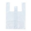 弁当用レジ袋 白 22×35×横マチ13 2000枚 61-399-7-7 【店舗什器 小物 ディスプレー ギフト ラッピング 包装紙 袋 消耗品 店舗備品】【メイチョー】(4)