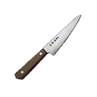 堺孝行 日本鋼［ツバナシ］ サバキ東型包丁 15cm【業務用 堺孝行 洋庖丁業務用店舗用 店用 プロ用 キッチン用品 厨房 レストラン 包丁 庖丁 切れ味抜群 職人 料理 調理 販売】【メイチョー】