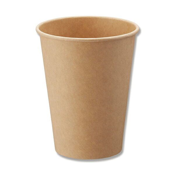 Plastic Cups - ペーパーカップ 12 未晒 アイス・ホット兼用 50個【メイチョー】