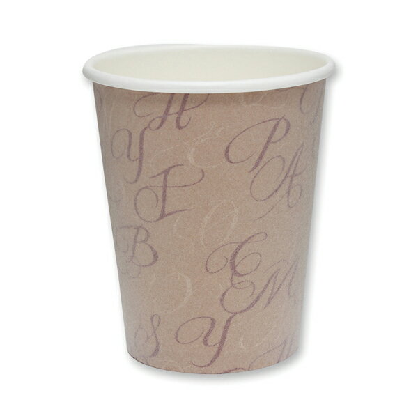 ヘイコー発泡断熱カップ 8オンス タイポアート 50個【メイチョー】