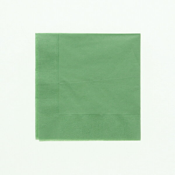 2plyナプキン 25cm角 グリンピース 50枚【メイチョー】