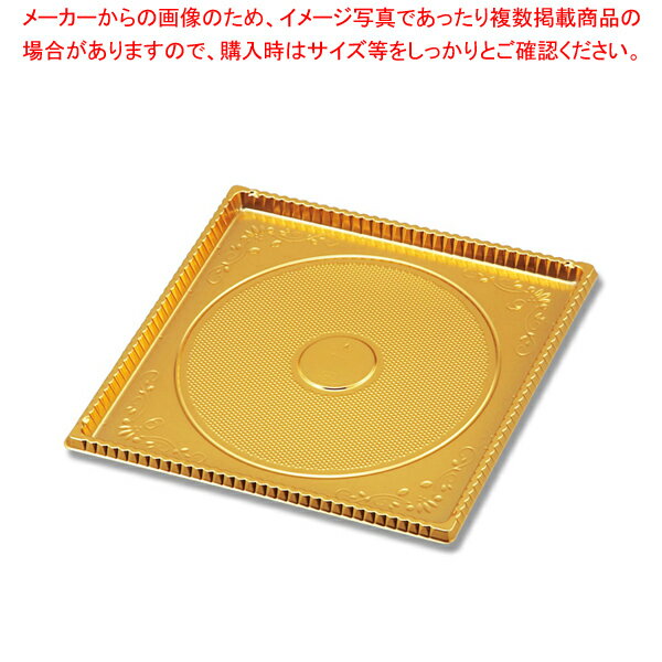 商品の仕様●サイズ:外寸:横245×縦245×高9mm●材質:A-PET■●デコレーションケーキ手提げ箱用のトレーを10枚入りでご用意致しました。高級感あふれる金トレーは、箱を開けた時のケーキの印象が違います。※商品画像はイメージです。複数...