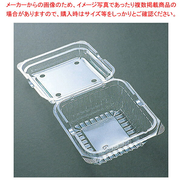 商品の仕様●サイズ:外寸:横120×縦118×高46(フタ高19)mm●材質:OPS■●ミニトマトなど、野菜やフルーツに最適な穴有りタイプの嵌合タイプフードパックです。●電子レンジ使用不可●オーブン使用不可●耐熱温度:80℃●入数:100枚●参考容量:ミニトマト200g※商品画像はイメージです。複数掲載写真も、商品は単品販売です。予めご了承下さい。※商品の外観写真は、製造時期により、実物とは細部が異なる場合がございます。予めご了承下さい。※色違い、寸法違いなども商品画像には含まれている事がございますが、全て別売です。ご購入の際は、必ず商品名及び商品の仕様内容をご確認下さい。※原則弊社では、お客様都合（※色違い、寸法違い、イメージ違い等）での返品交換はお断りしております。ご注文の際は、予めご了承下さい。