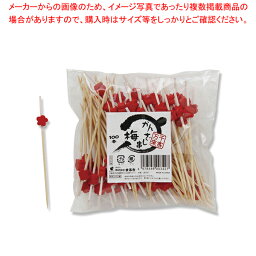 【まとめ買い10個セット品】まるき かんざし串100P 梅 1袋【メイチョー】