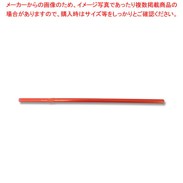 シバセ工業 911 Fストロー裸 6×21 赤 500本 1箱【メイチョー】