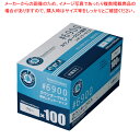 川西工業 6900 カウンタークロス 薄手 ブルー 100枚 1箱