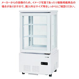 冷蔵ショーケース タテ型タイプ 卓上タイプ(前後扉) 2℃～12℃ AG-63WB【メイチョー】