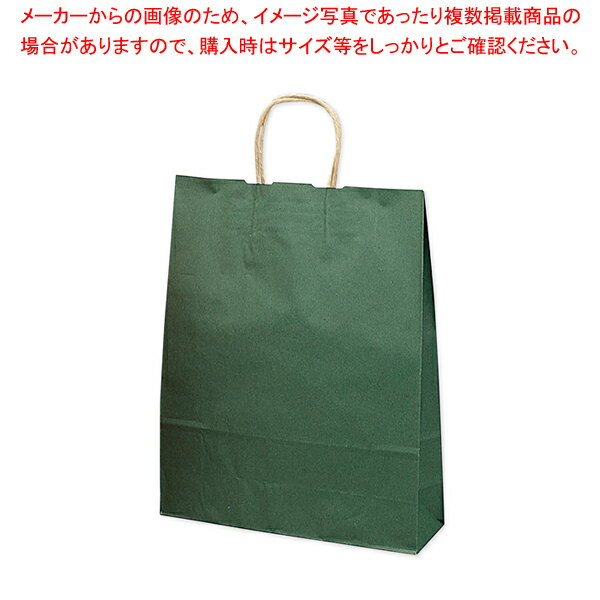 手提げ袋 エメラルド 380×150×500 50P【メイチョー】