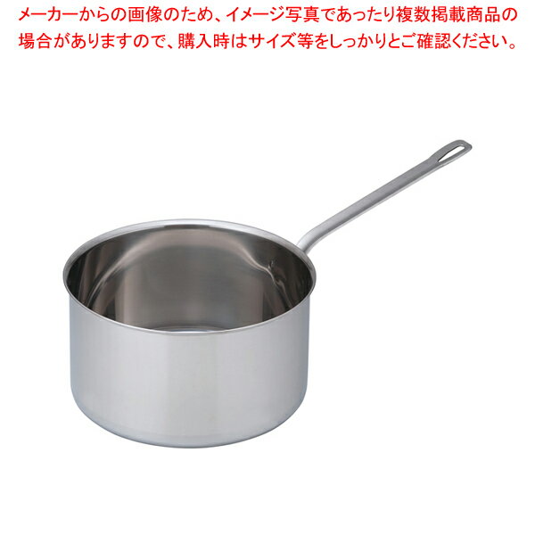 SAパワー・デンジ シチューパン(蓋無) 27cm【シチューパン 片手鍋 IH 100V対応 200V対応 業務用】【メイチョー】