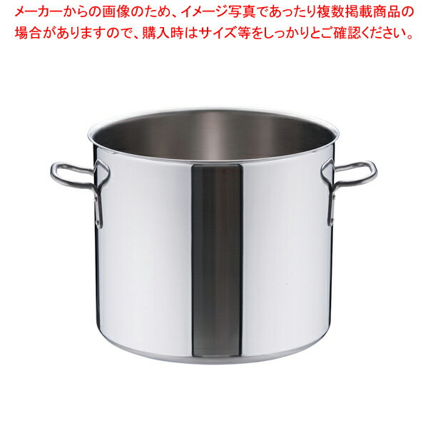トリノ 寸胴鍋 42cm【寸胴鍋 IH IH対応 厨房用品 調理器具 小物 作業 販売 楽天 ずんどう ラーメン】【メイチョー】