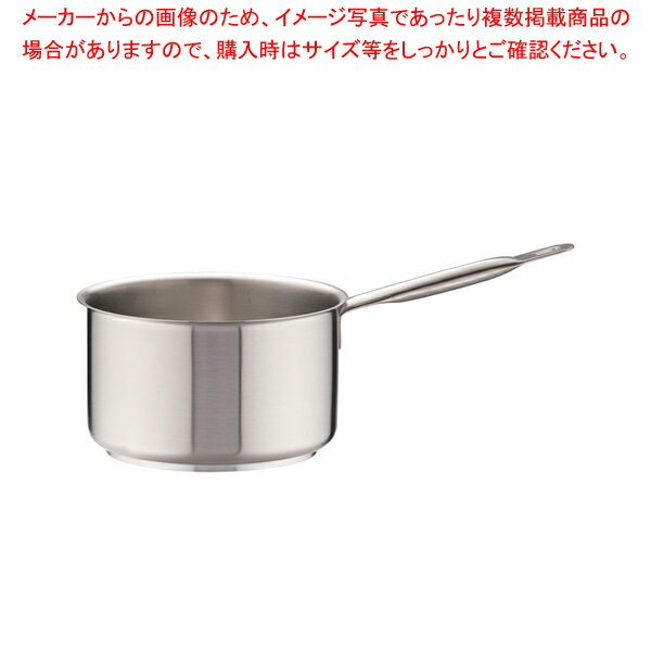 パデルノ 18-10片手深型鍋 (蓋無) 1006-20【片手鍋 IH IH対応 片手鍋 IH100V対応 IH200V対応 人気の鍋 通販 使いやすい鍋 煮物鍋 ブランド 人気鍋メーカー 鍋人気 販売】【メイチョー】