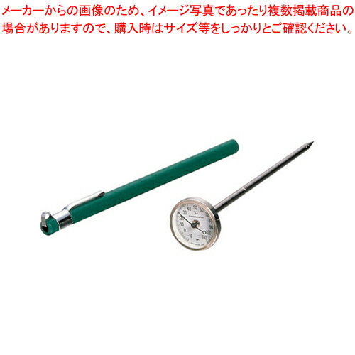 【まとめ買い10個セット品】ポケットバイメタル温度計 -10～+110℃【温度計 温度センサータイプ 温度計 測る 計測 器具 道具 小物 業務用】【メイチョー】