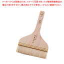 SA木柄白ハケ(山羊毛) 150mm【刷毛 ハケ はけ】 【バレンタイン 手作り 刷毛 ハケ はけ お好み焼き器 たこ焼き器 イカ焼き器 焼き鳥器 タレ 鉄板焼屋台向け 業務用】【メイチョー】(3)