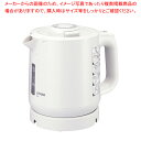 【まとめ買い10個セット品】タイガー 蒸気レス電気ケトル わく子 PCJ-H081 ホワイト【メイチョー】