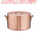 シンプルでオシャレなデザインの鍋です。熱を伝えやすい銅鍋なので、カレーや煮込み料理に使えるプロ愛用の調理器具です。お手入れもしやすく衛生的に安心です。商品の仕様●内径×深さ(mm)：300×190●底厚(mm)：3●質量(kg)：8.5●容量(L)：13.0●SAエトールシリーズ料理のポイントは、鍋。使われる鍋の良し悪しで決まります。銅鍋は熱の伝導性にたいへん優れているため、熱まわりにムラがありません。厚さ3mm 華麗なる猛者、銅鍋の最高峰。エトールシリーズは強度・耐久性能が高いのはもちろんのこと、ぶ厚い銅のおかげで味に差が出る高級品です。※商品画像はイメージです。複数掲載写真も、商品は単品販売です。予めご了承下さい。※商品の外観写真は、製造時期により、実物とは細部が異なる場合がございます。予めご了承下さい。※色違い、寸法違いなども商品画像には含まれている事がございますが、全て別売です。ご購入の際は、必ず商品名及び商品の仕様内容をご確認下さい。※原則弊社では、お客様都合（※色違い、寸法違い、イメージ違い等）での返品交換はお断りしております。ご注文の際は、予めご了承下さい。【end-9-0035】　関連商品SAエトール銅 半寸胴鍋 15cmSAエトール銅 半寸胴鍋 18cmSAエトール銅 半寸胴鍋 21cmSAエトール銅 半寸胴鍋 24cmSAエトール銅 半寸胴鍋 27cmSAエトール銅 半寸胴鍋 30cmSAエトール銅 半寸胴鍋 33cm