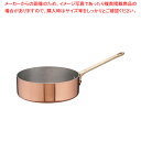 SAエトール銅 片手浅型鍋 33cm【片手鍋 人気の鍋 使いやすい鍋 ランキング 煮物鍋】【メイチョー】