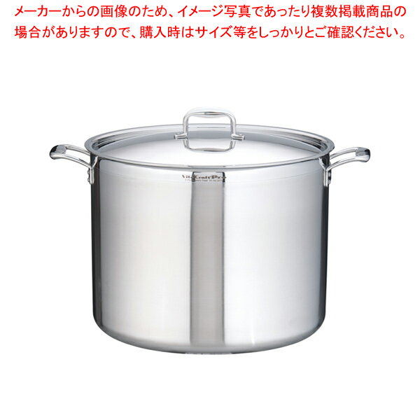 ステンレス ビタクラフト・プロ 寸胴鍋 (蓋付)45cm No.0219【寸胴鍋 業務用ステンレス寸胴鍋 ステンレ..
