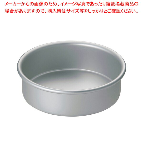【まとめ買い10個セット品】 TKG アルマイトデコレーション共底浅型 6インチ【ケーキ型 焼き型 お菓子作り】 【バレンタイン 手作り】【メイチョー】