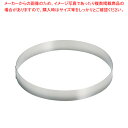 【まとめ買い10個セット品】 SA18-0ピザ用リング 6インチ用【ピッツァ ピザ用品 生地 型抜き】【メイチョー】