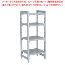 460ソリッド型 カムシェルビングセット 46×122×H 82cm 4段【シェルフ 棚 収納ラック シェルフ 棚 収納ラック 業務用】【メイチョー】(3)
