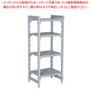 【まとめ買い10個セット品】610ベンチ型 カムシェルビングセット 61×182×H143cm 4段【シェルフ 棚 収納ラック シェルフ 棚 収納ラック 業務用...