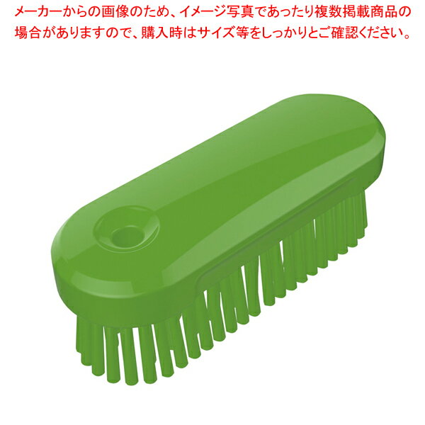 脱毛防止ハンドクリーンブラシ ミディアム 121232 グリーン【メイチョー】