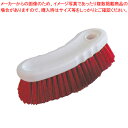 ハンディブラシ 赤【厨房用品 調理器具 料理道具 小物 作業 たわし スポンジ 厨房用品 調理器具 料理道具 小物 作業 業務用】【メイチョー】(3)