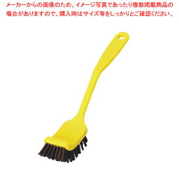 【まとめ買い10個セット品】HPMディッシュ磁性ブラシ ワイド イエロー 57023【メイチョー】