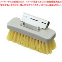 HGワンタッチデッキブラシ イエロー【デッキブラシ 掃除道具 デッキブラシ 掃除道具 業務用】【メイチョー】
