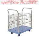 【まとめ買い10個セット品】環境静音 金網付 樹脂台車 NP-107GS【 メーカー直送/後払い決済不可 】【メイチョー】