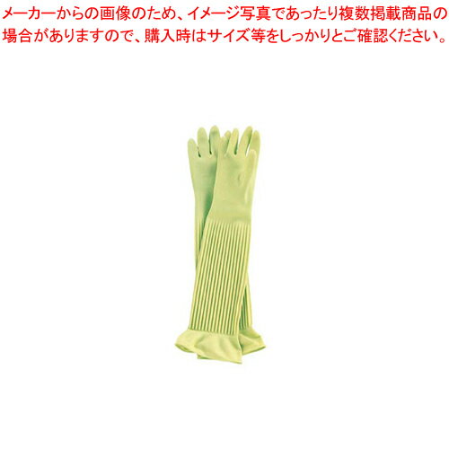 【まとめ買い10個セット品】天然ゴム厚手手袋 スーパーロング M【 炊事用手袋 炊事用手袋 業務用】【メイチョー】