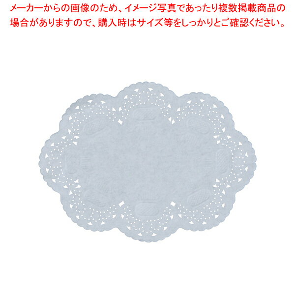 【まとめ買い10個セット品】耐油レースペーパー 小判型 8号(500枚入)【調理器具 厨房用品 厨房機器 プロ 愛用 販売 なら 名調】【メイチョー】