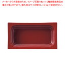 ラック ガストロノームパン 角型 1/3 レッド RA1308GNDR【メイチョー】